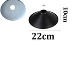 cortex-london-york-22-x-10cm-metal-cone-easy-fit-ceiling-pendant-shade
