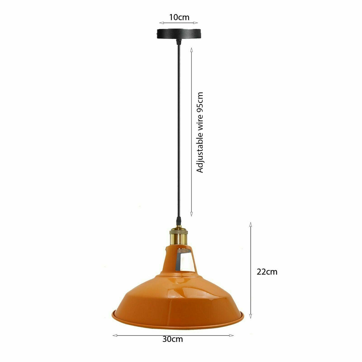 cortex-london-york-modern-orange-metal-ceiling-pendant-light-e27-95cm-adjustable-pvc-wire