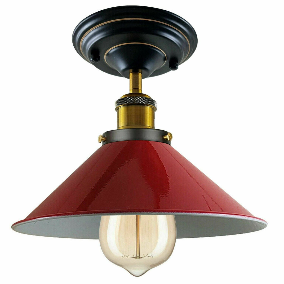 cortex-london-york-vintage-industrial-metal-cone-ceiling-light-blue-green-white-yellow-orange-red