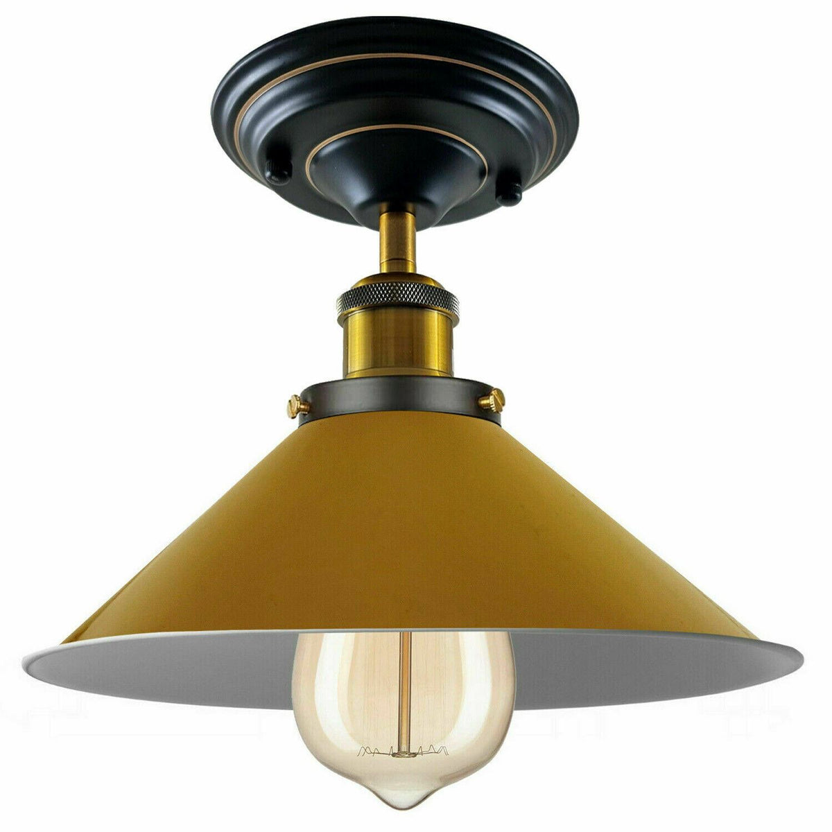 cortex-london-york-vintage-industrial-metal-cone-ceiling-light-blue-green-white-yellow-orange-red