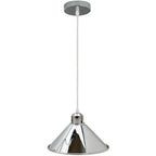 cortex-london-soho-chrome-e27-cone-pendant-light-metal-pvc-95cm-cable