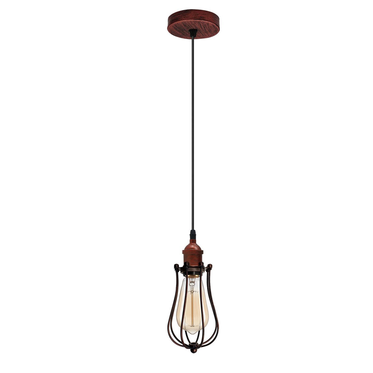 cortex-london-york-e27-balloon-cage-ceiling-pendant-light-chrome-rose-gold-brushed-silver-rustic-red