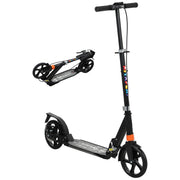 cortex-london-york-kids-foldable-kick-scooter-adjustable-handlebar-black