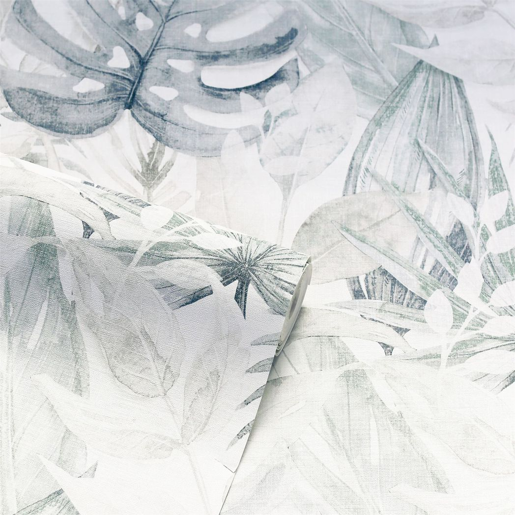 cortex-london-kensington-chalky-tropical-navy-wallpaper-light-navy-leaves-white-matt-paper