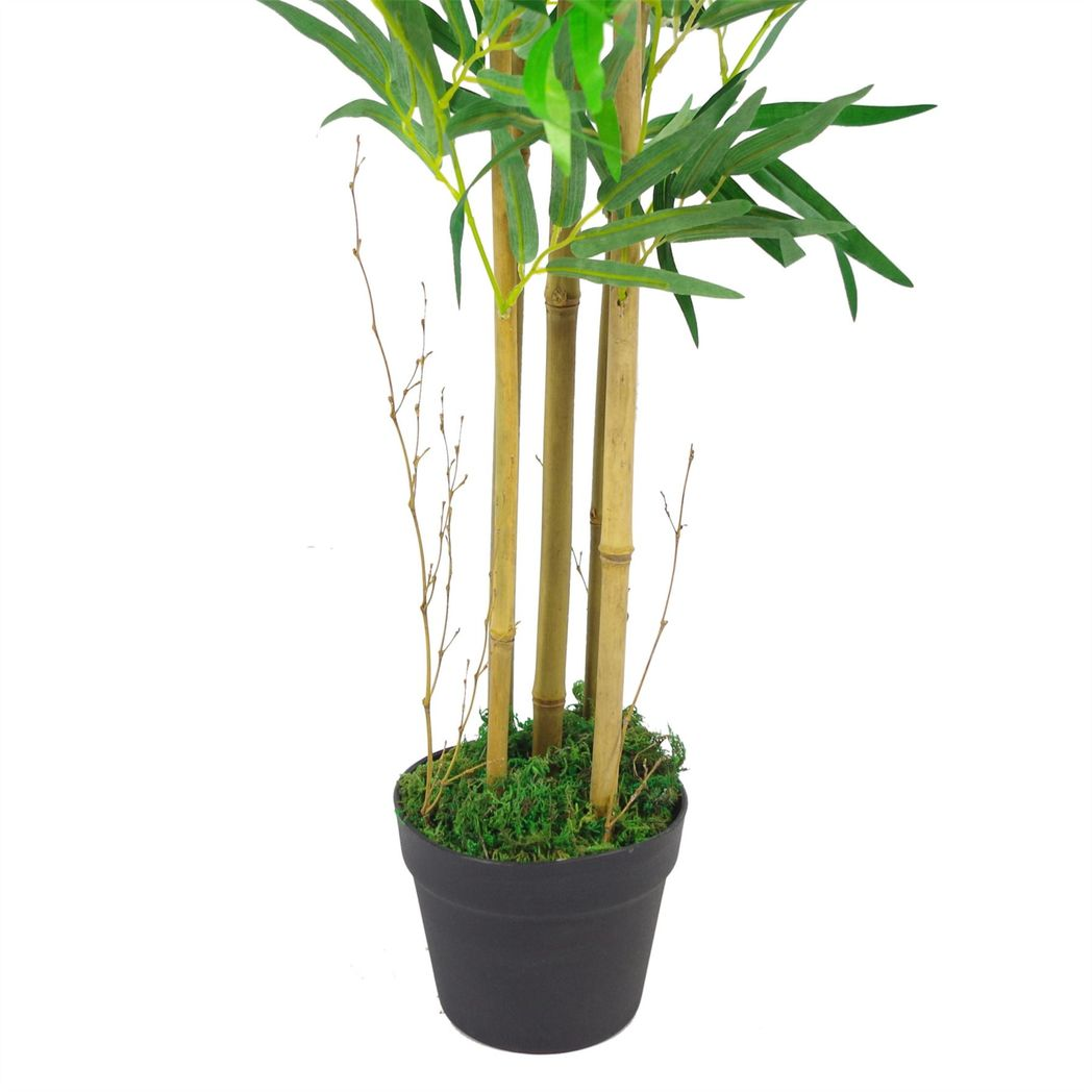 cortex-london-kensington-120cm-natural-look-artificial-bamboo-tree-gold-metal-planter