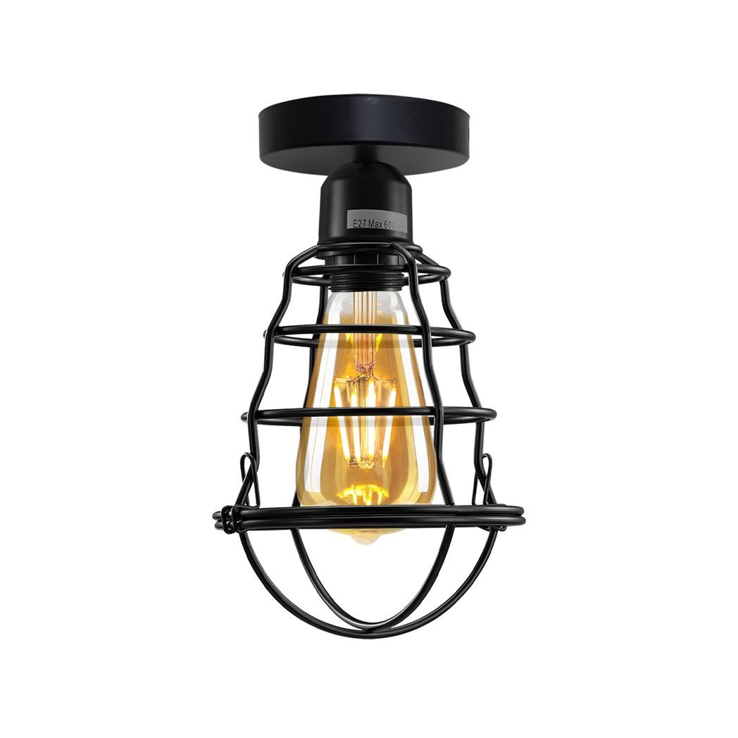 cortex-london-kensington-vintage-industrial-wavy-wire-cage-ceiling-light-e27-metal