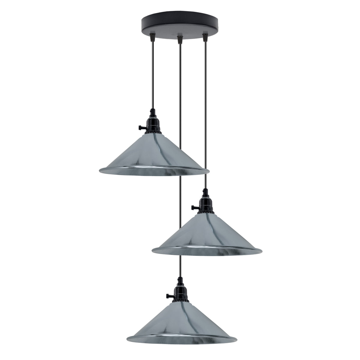 cortex-london-york-industrial-three-head-pendant-light-metal-cone-shades