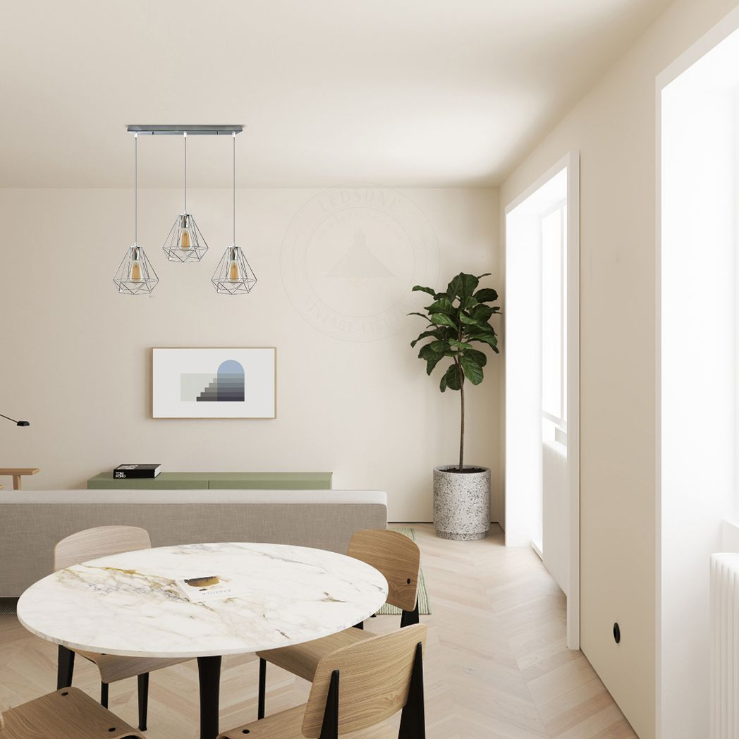 cortex-london-windsor-three-head-chrome-diamond-wire-cage-e27-pendant-light