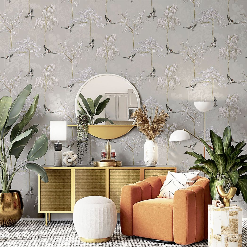 cortex-london-windsor-japanese-garden-grey-wallpaper-hand-drawn-trees-and-birds-pearlescent-highlights