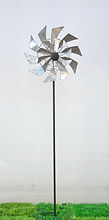 cortex-london-windsor-metal-windmill-spinner-garden-stake-grey-150-cm-weatherproof
