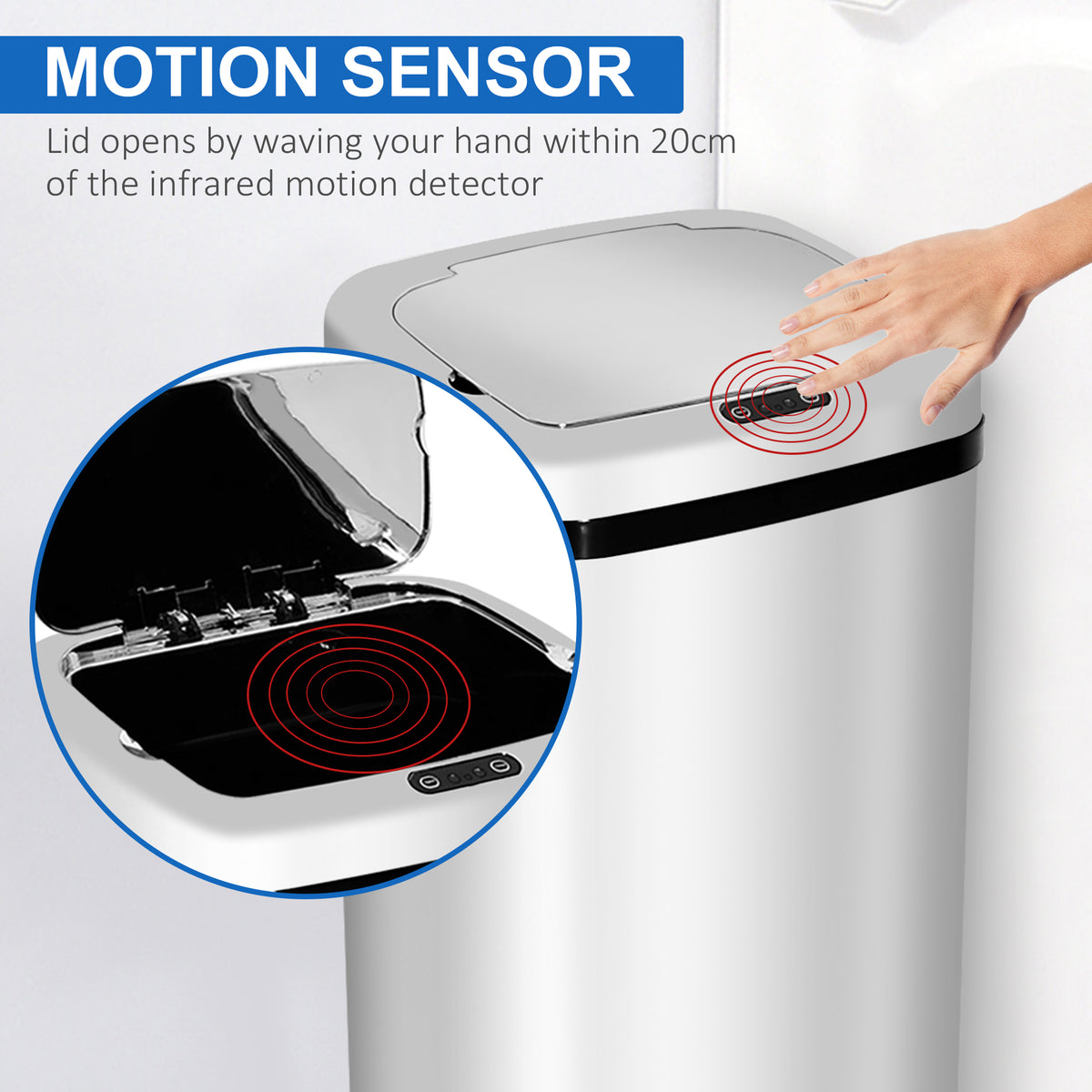 cortex-london-windsor-50l-motion-sensor-abs-rubbish-bin-silver-black