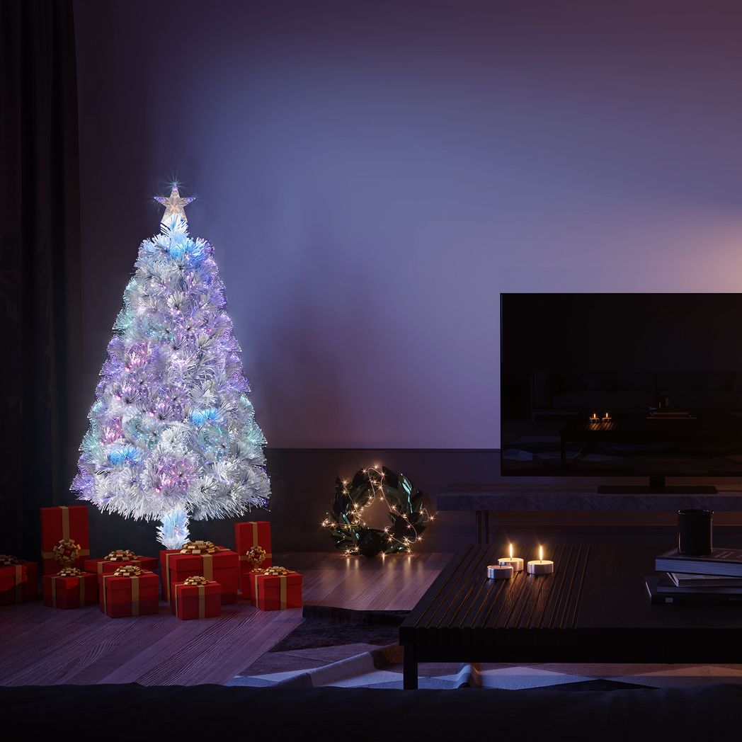 cortex-london-windsor-4ft-120-branch-white-fibre-optic-pvc-christmas-tree