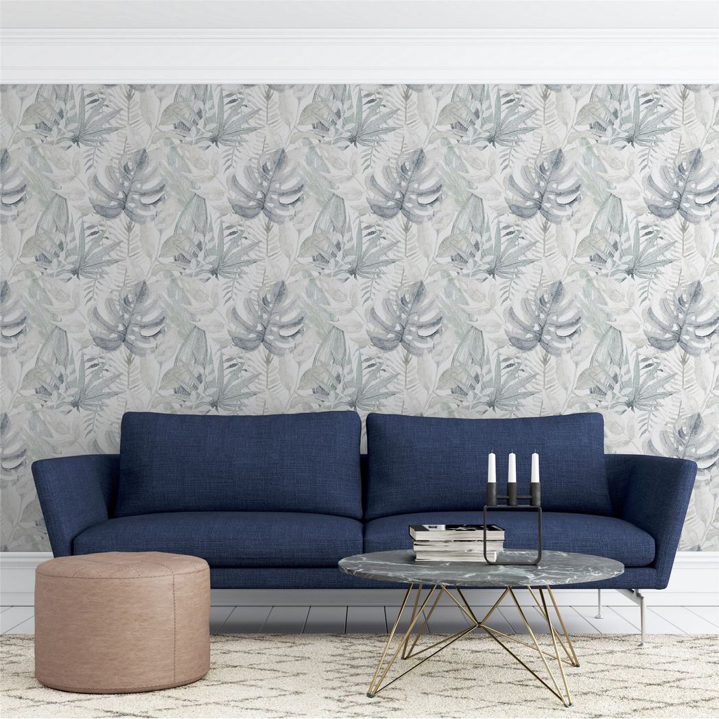 cortex-london-kensington-chalky-tropical-navy-wallpaper-light-navy-leaves-white-matt-paper