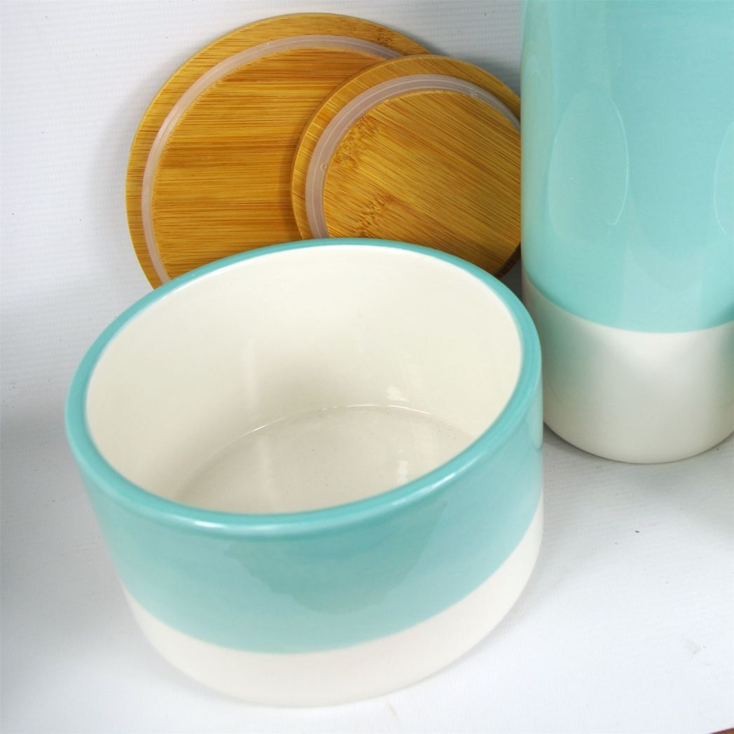 cortex-london-windsor-set-of-three-aqua-green-ceramic-storage-canisters-with-bamboo-lids