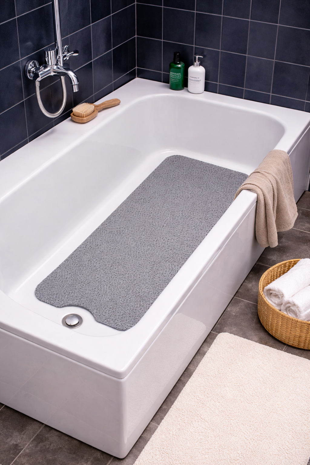 Loofa Bathtub Mat