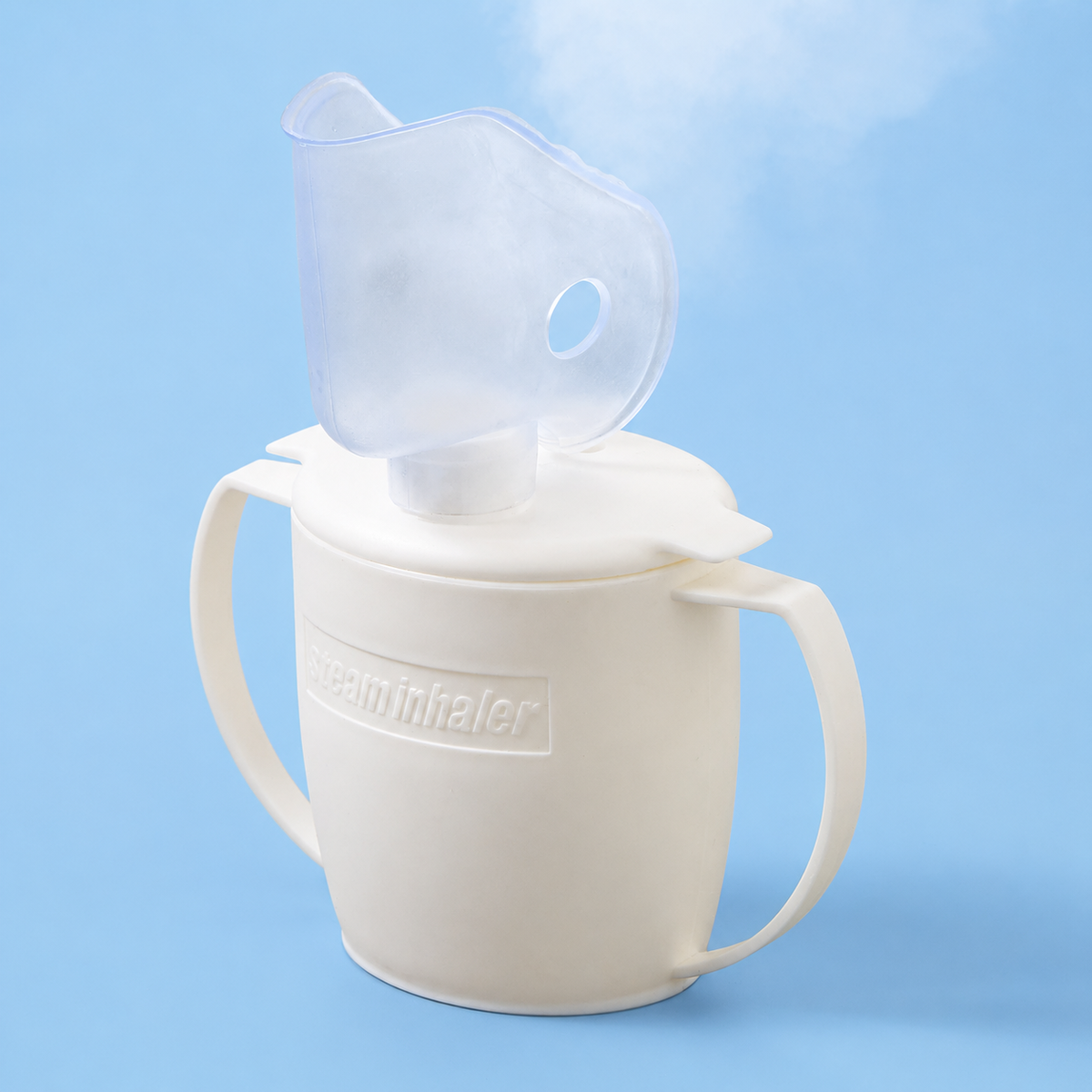 Steam Inhaler a natural way to loosen mucus and help clear nasal passages