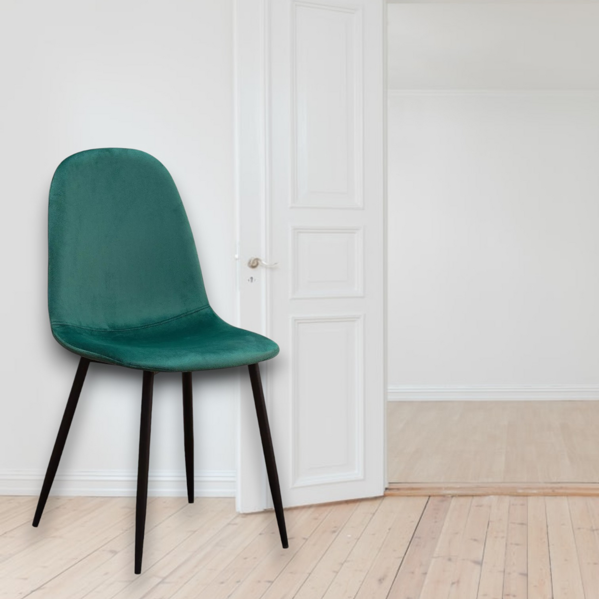 cortex-london-kensington-green-velvet-dining-chair-black-metal-legs