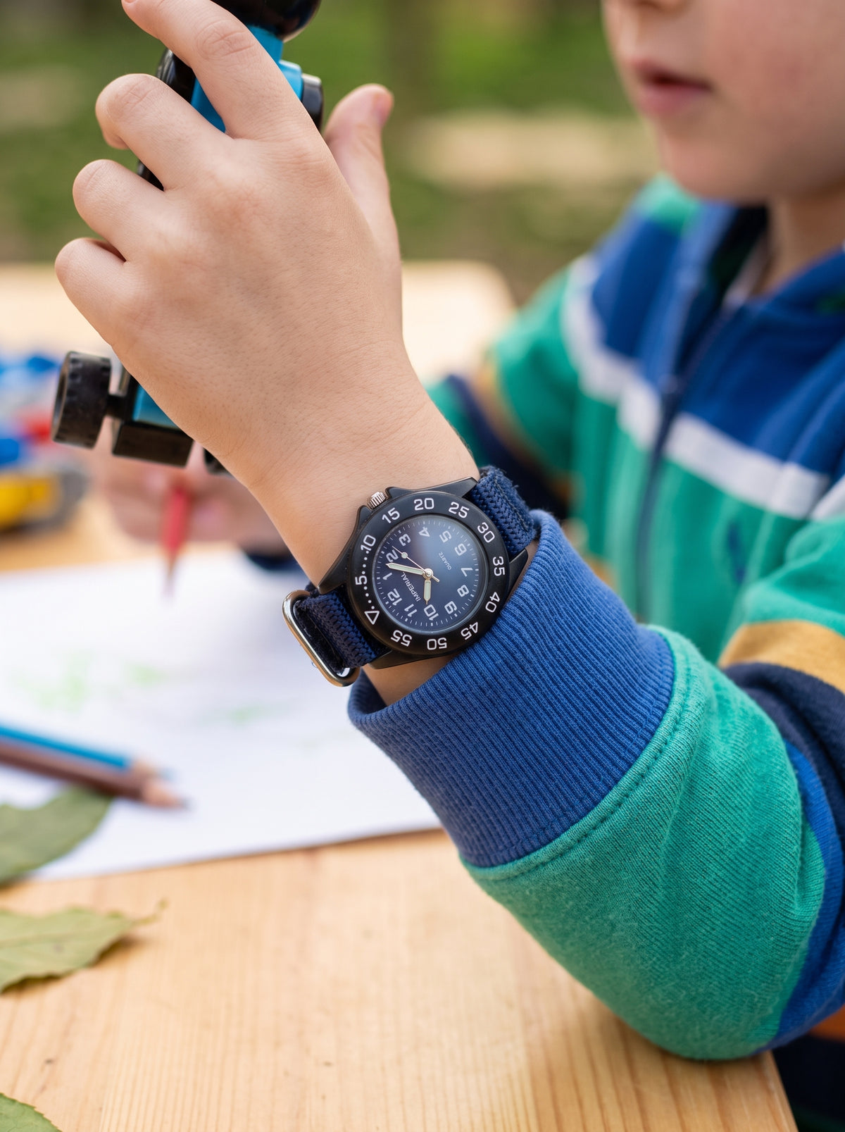 cortex-london-windsor-imperial-kids-blue-mid-dial-velcro-strap-watch
