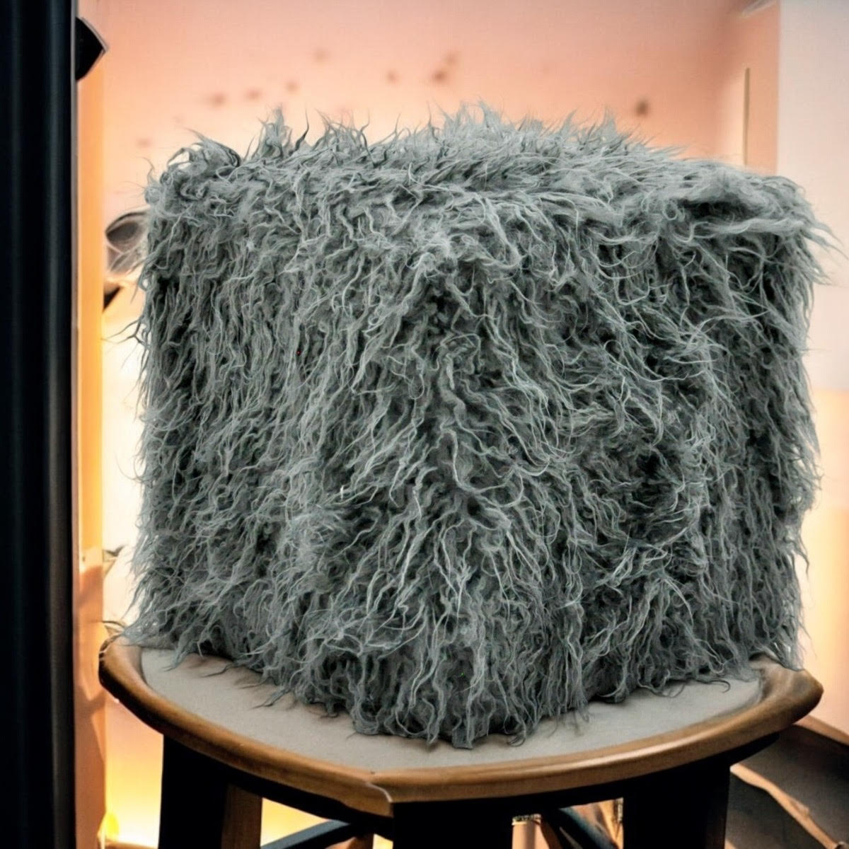 cortex-london-york-dark-grey-faux-fur-cube-ottoman-footstool