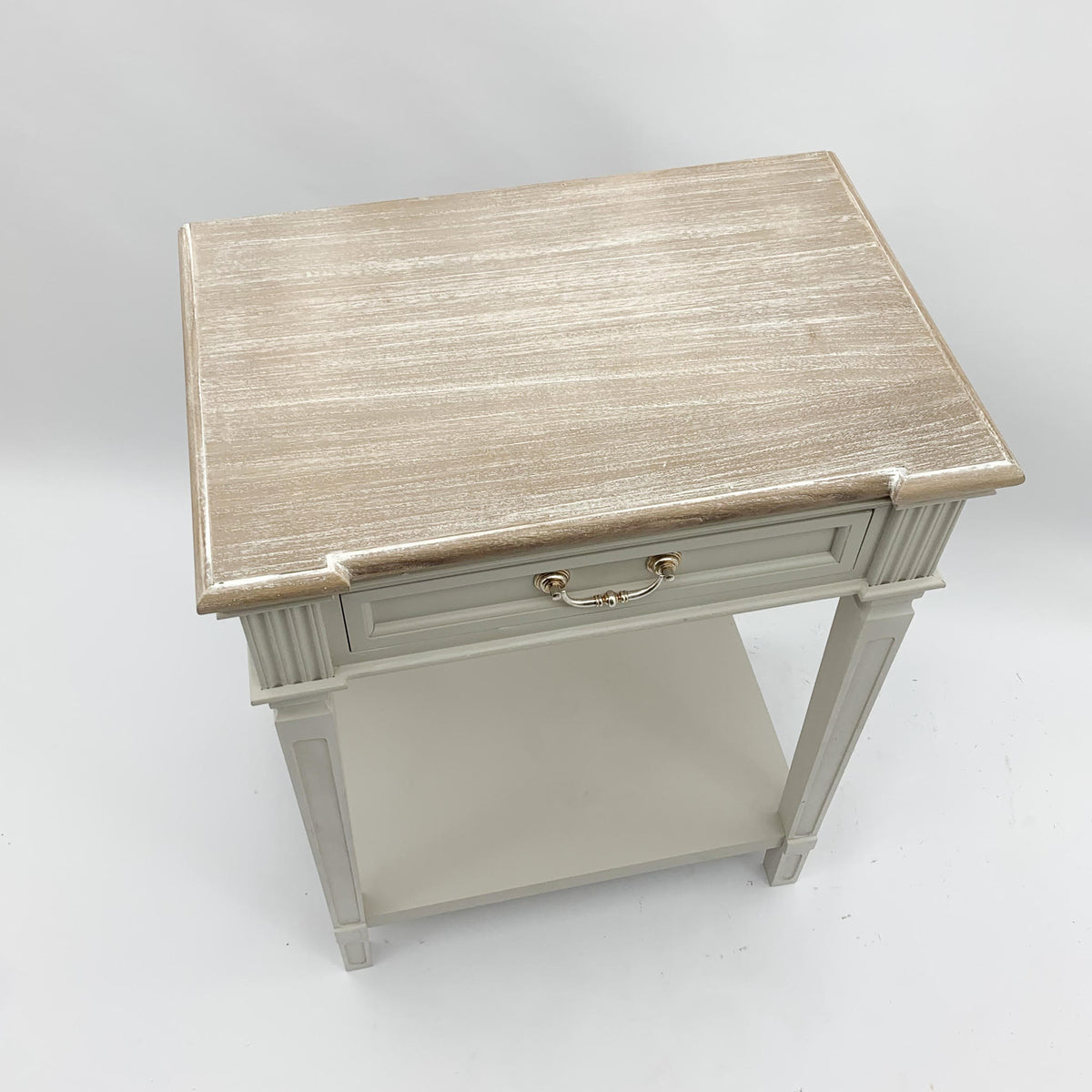 cortex-london-windsor-78cm-wooden-drawer-table-polished-finish