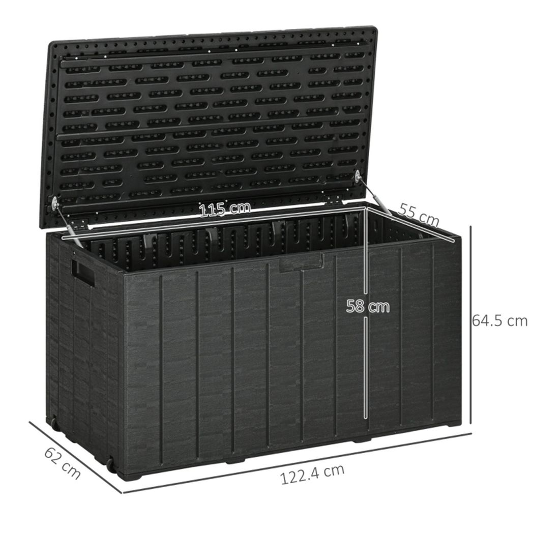 cortex-london-york-366l-black-pe-rolling-outdoor-storage-box