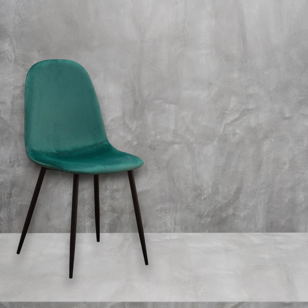 cortex-london-kensington-green-velvet-dining-chair-black-metal-legs