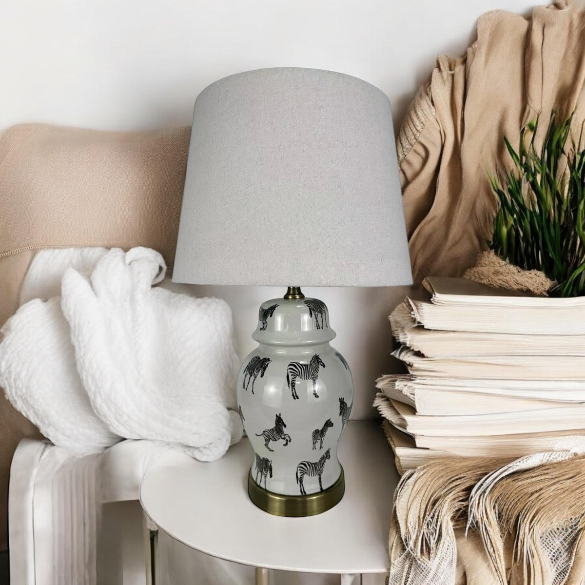 cortex-london-windsor-zebra-safari-ceramic-table-lamp-white-shade-45cm