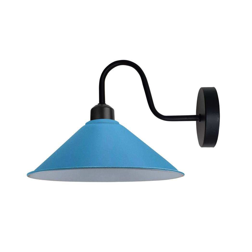 cortex-london-york-blue-black-e27-swan-neck-cone-wall-light