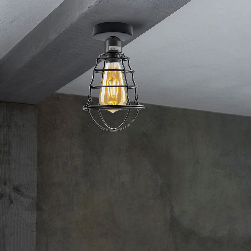 cortex-london-kensington-vintage-industrial-wavy-wire-cage-ceiling-light-e27-metal