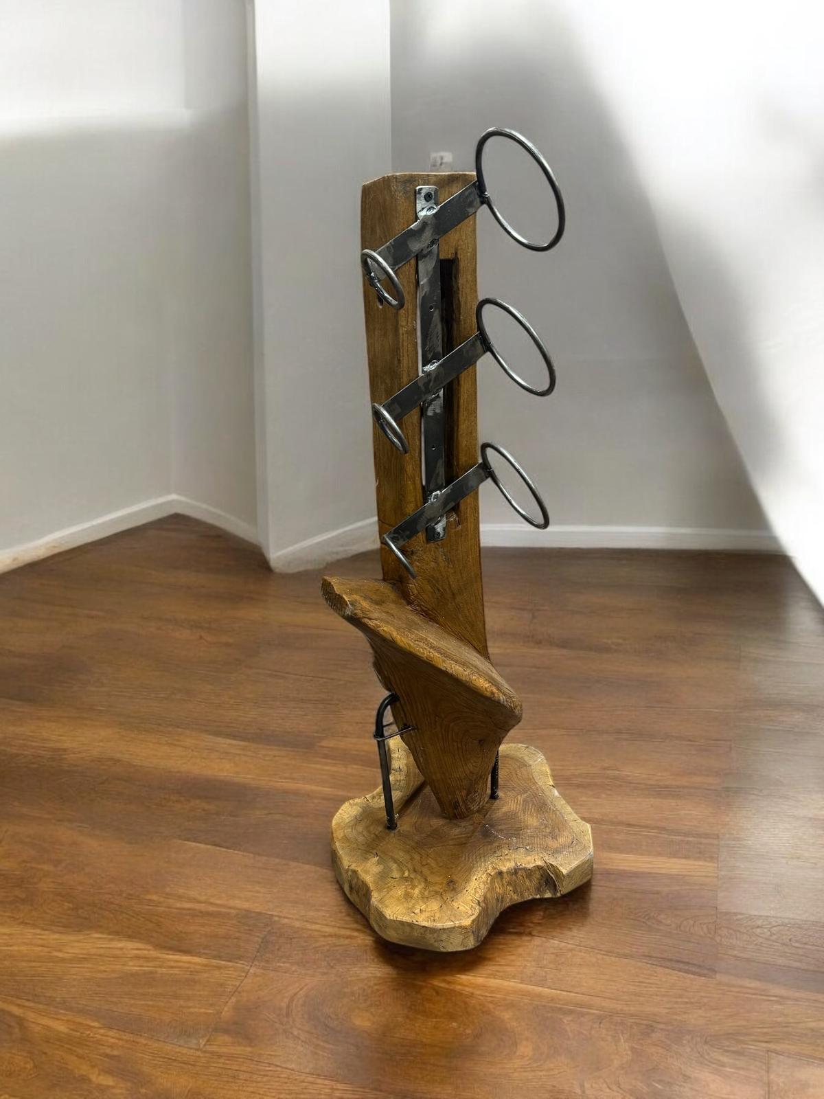 cortex-london-windsor-solid-wood-wine-rack-dark-brown-five-bottle