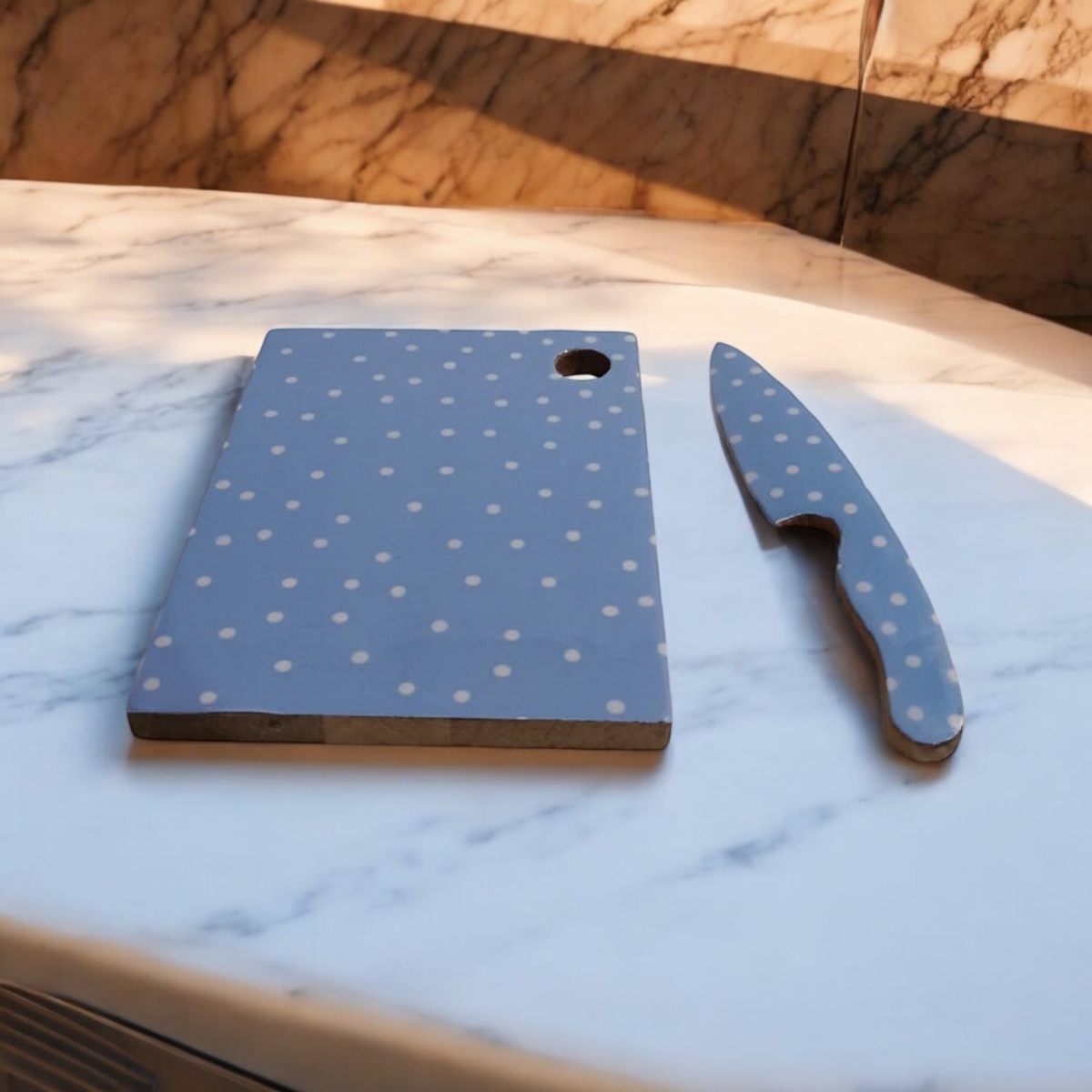 cortex-london-york-23cm-mdf-chopping-board-with-knife-non-slip-non-stick