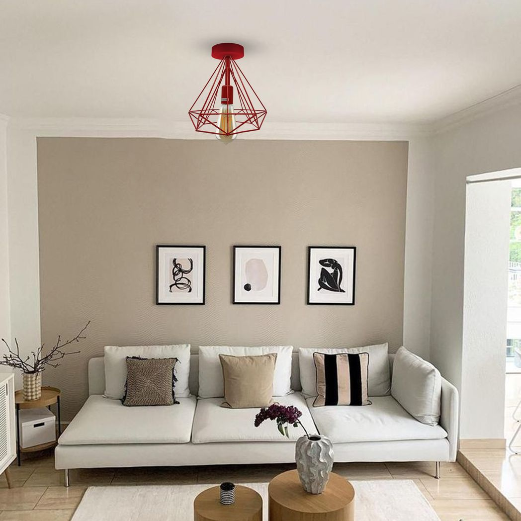 cortex-london-york-red-vintage-metal-cage-ceiling-light