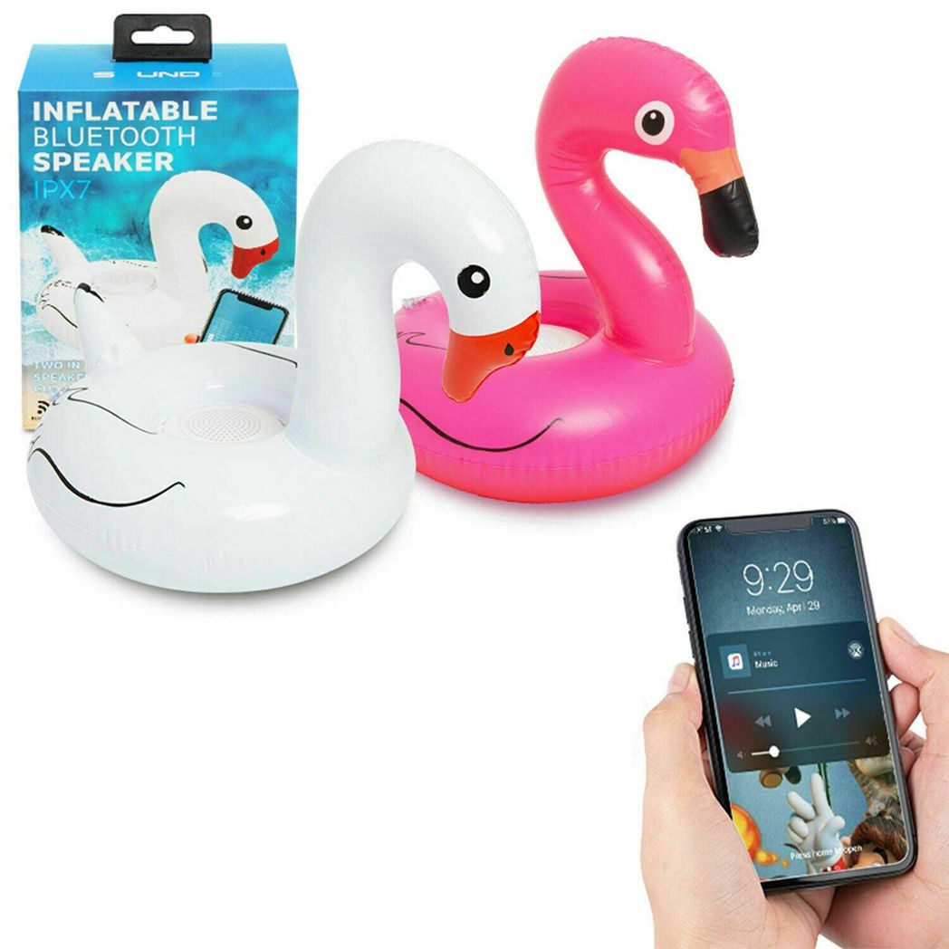 cortex-london-brighton-flamingo-waterproof-inflatable-bluetooth-speaker-white