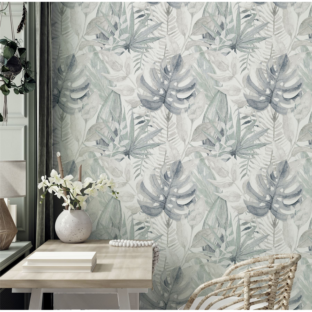 cortex-london-kensington-chalky-tropical-navy-wallpaper-light-navy-leaves-white-matt-paper