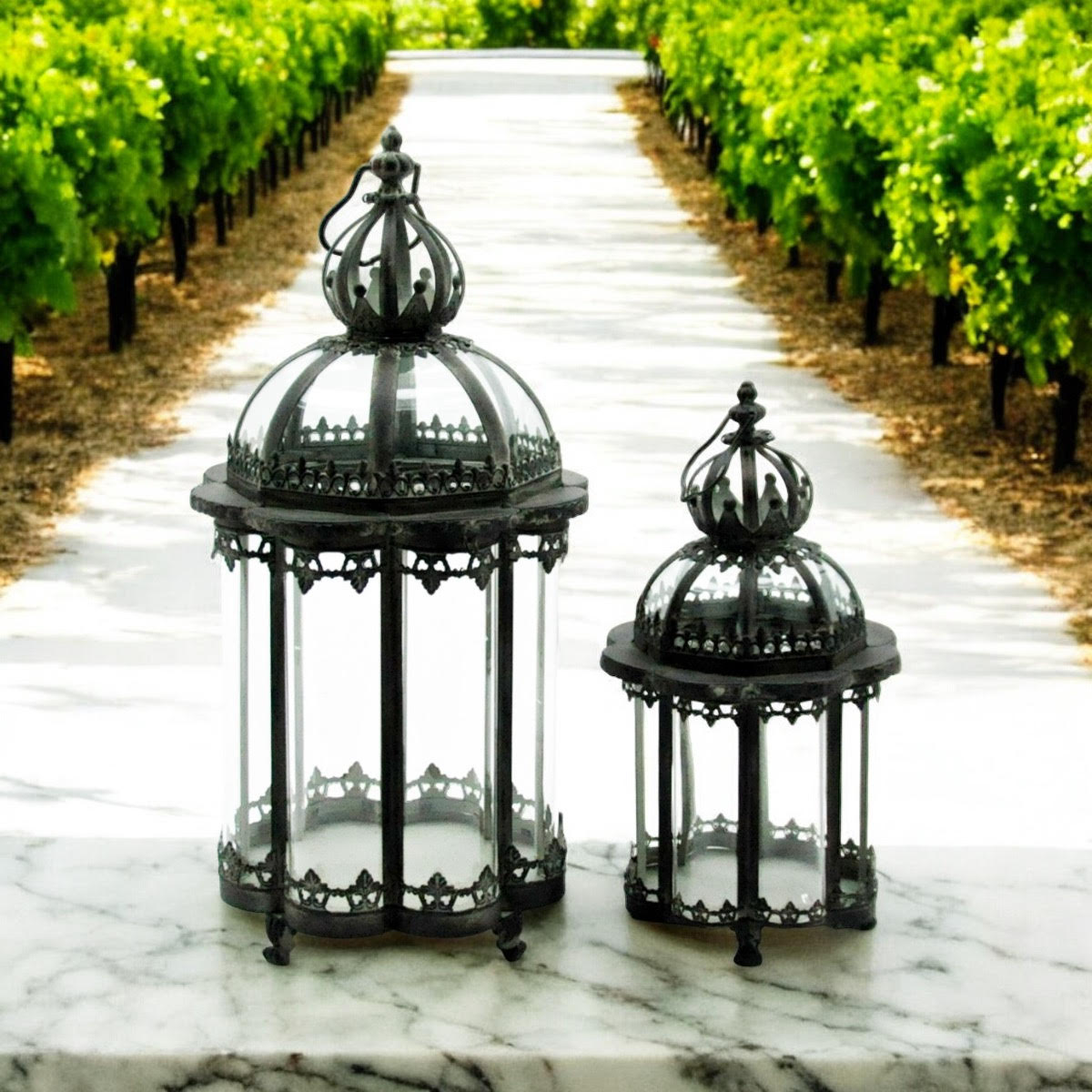 cortex-london-windsor-grey-glass-metal-lantern-set-of-2
