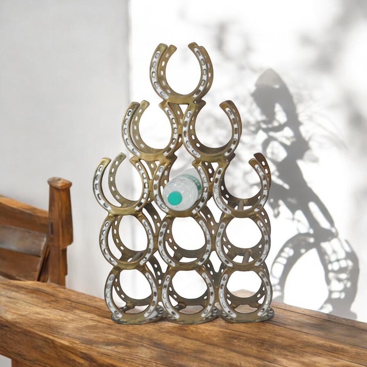 cortex-london-windsor-antique-brass-horseshoe-wine-rack-12-bottle-65cm