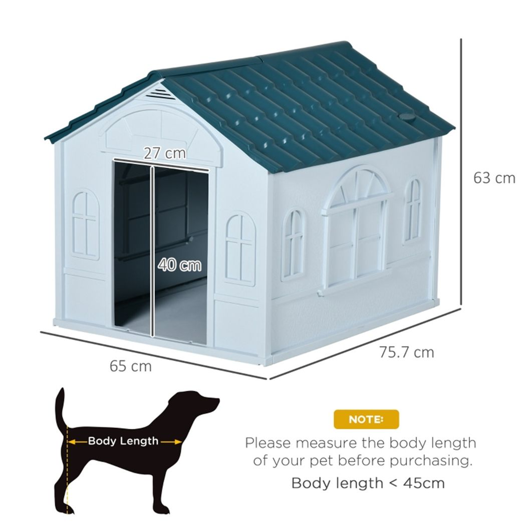 cortex-london-blue-white-water-resistant-dog-crate-kennel-house