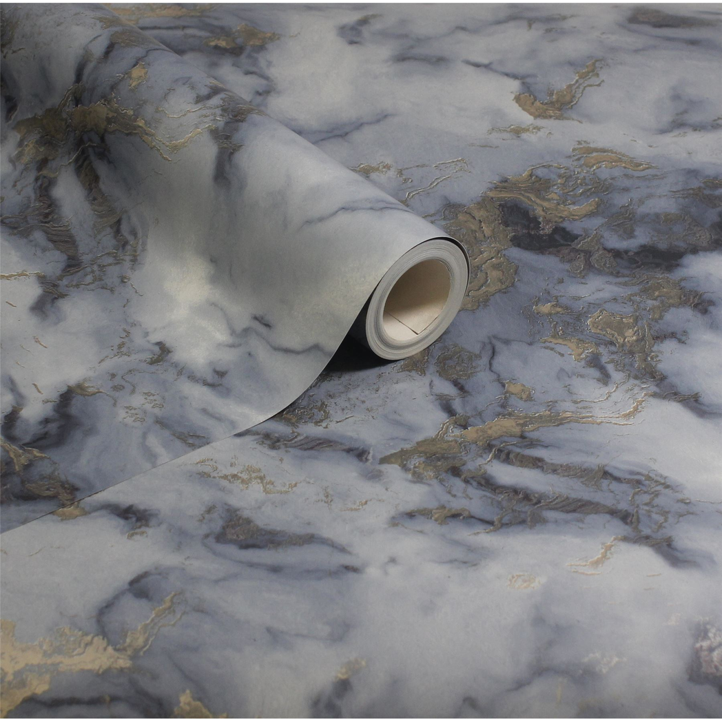 cortex-london-windsor-bahia-marble-navy-wallpaper-grey-metallic-gold