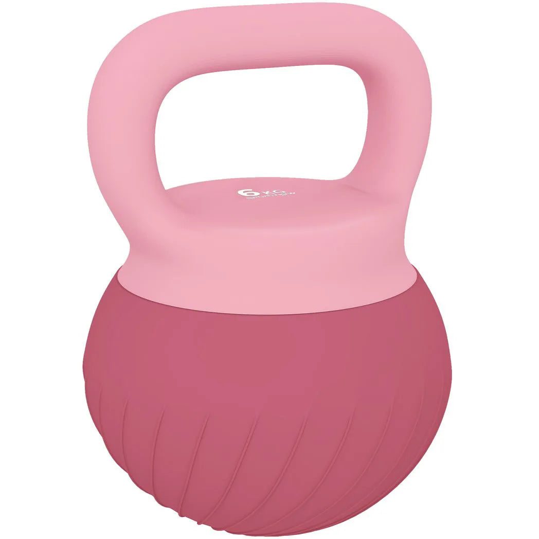 SPORTNOW Soft Kettlebell, 6kg Kettle Bell with Anti-Slip Grip for Home Gym Weight Lifting and Strength Training