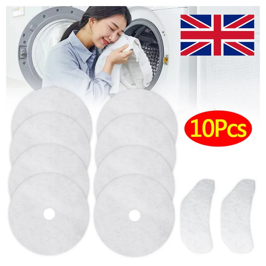 10X Replacement Tumble Dryer Exhaust Filter for BUSH DHB7VTDW/DHB7VTDB/ TD3CNBW