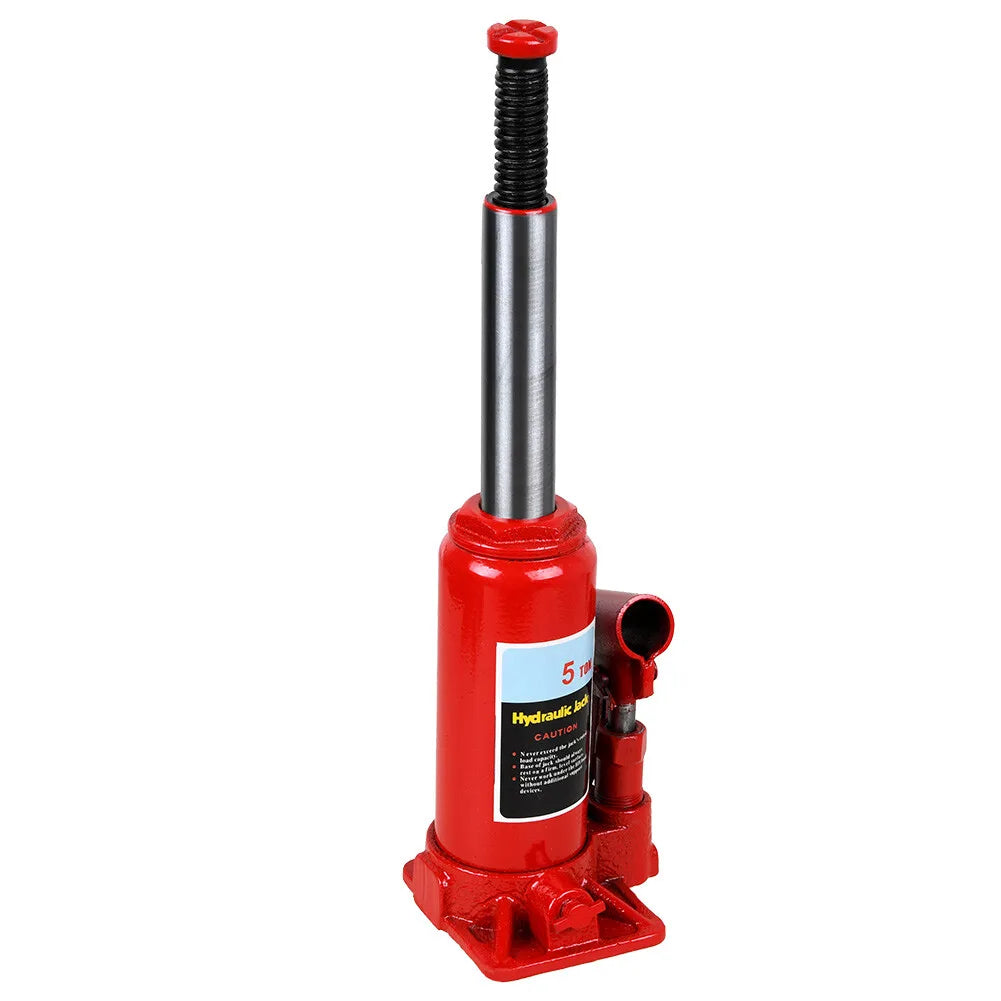 5 Ton Bottle Jack Heavy Duty Hydraulic Lifting Ram Car Van Boat Truck Caravan UK