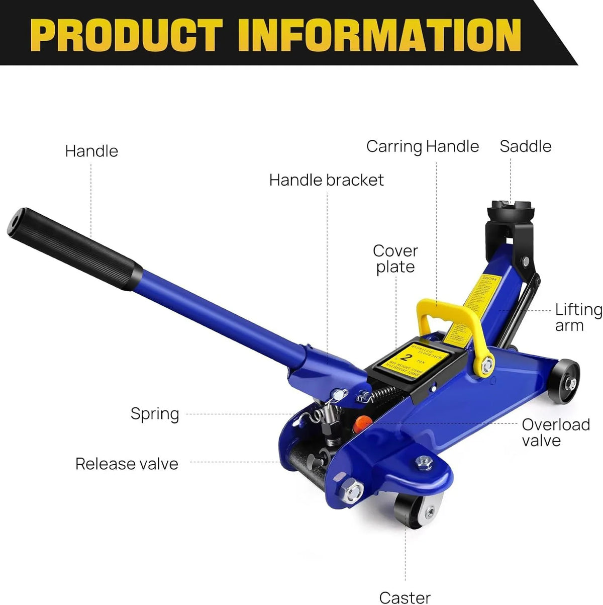Trolley Jack 2 Ton Tonne Low Profile Hydraulic Floor Lifting Car Van Garage New