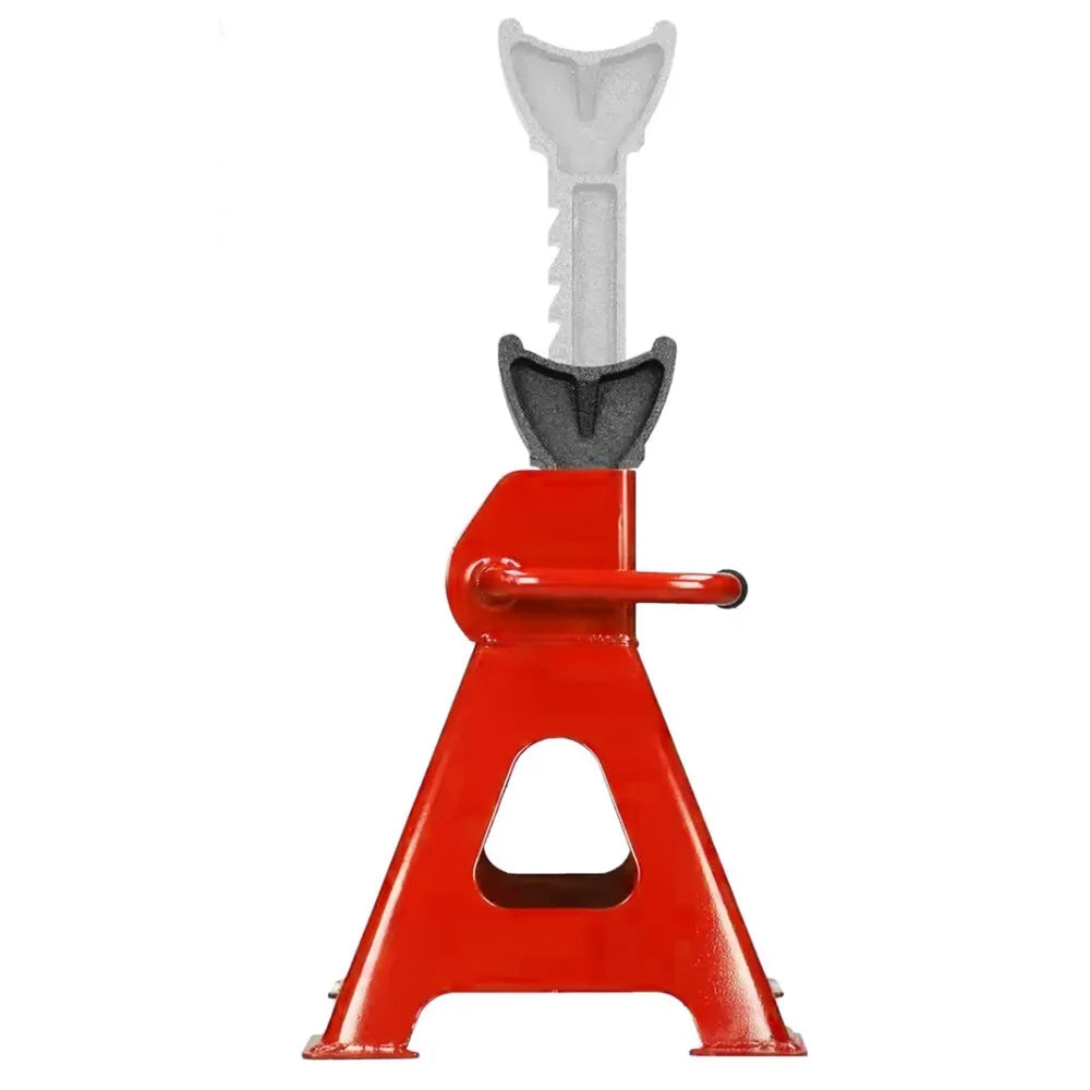 2Pcs 3 Ton Heavy Duty Axle Stands Floor Jack Lifting Capacity Stand Car Caravan