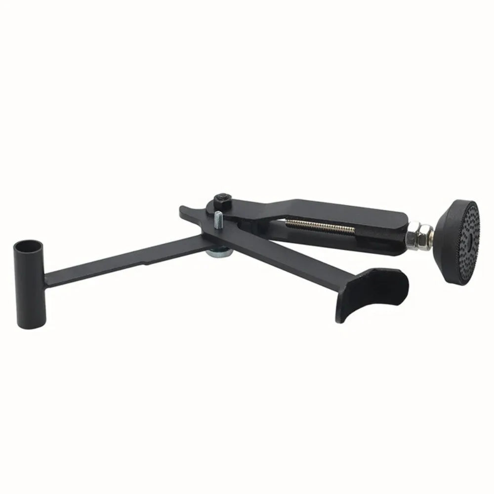 Motorbike Single Side Stand Motorcycle Front Rear Wheel Lift Stand Support Black