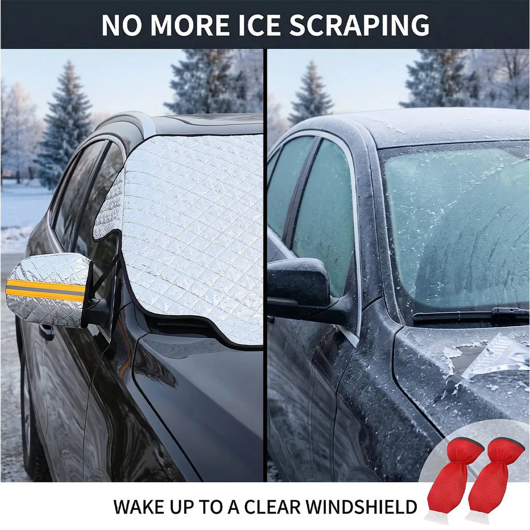 Car Windscreen Windshield Frost Ice Snow Cover Window Mirror Protector
