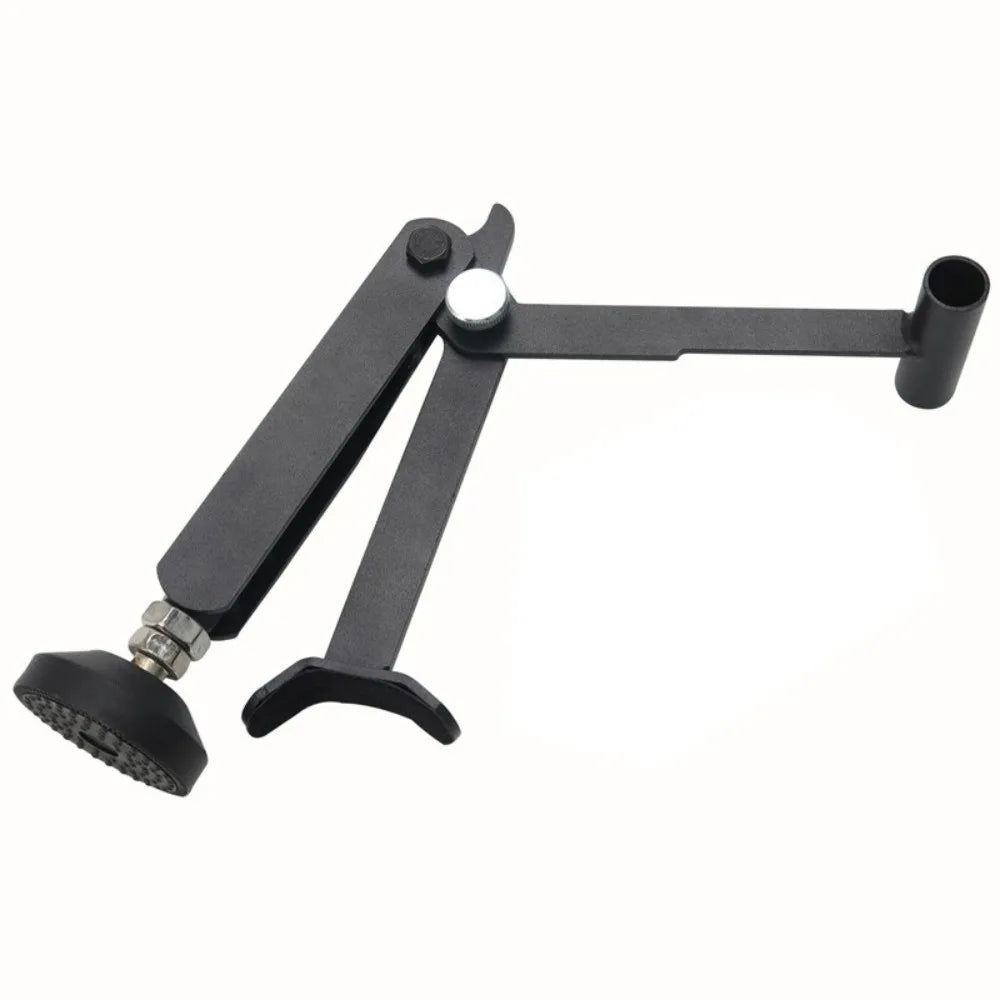 Motorbike Single Side Stand Motorcycle Front Rear Wheel Lift Stand Support Black
