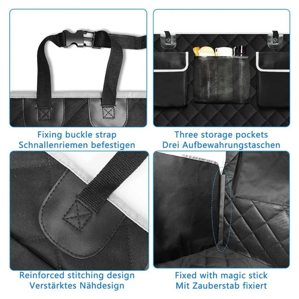 for Q4 E-Tron Heavy Duty Quilted Boot Liner Mat Dog Protector Guard Cover