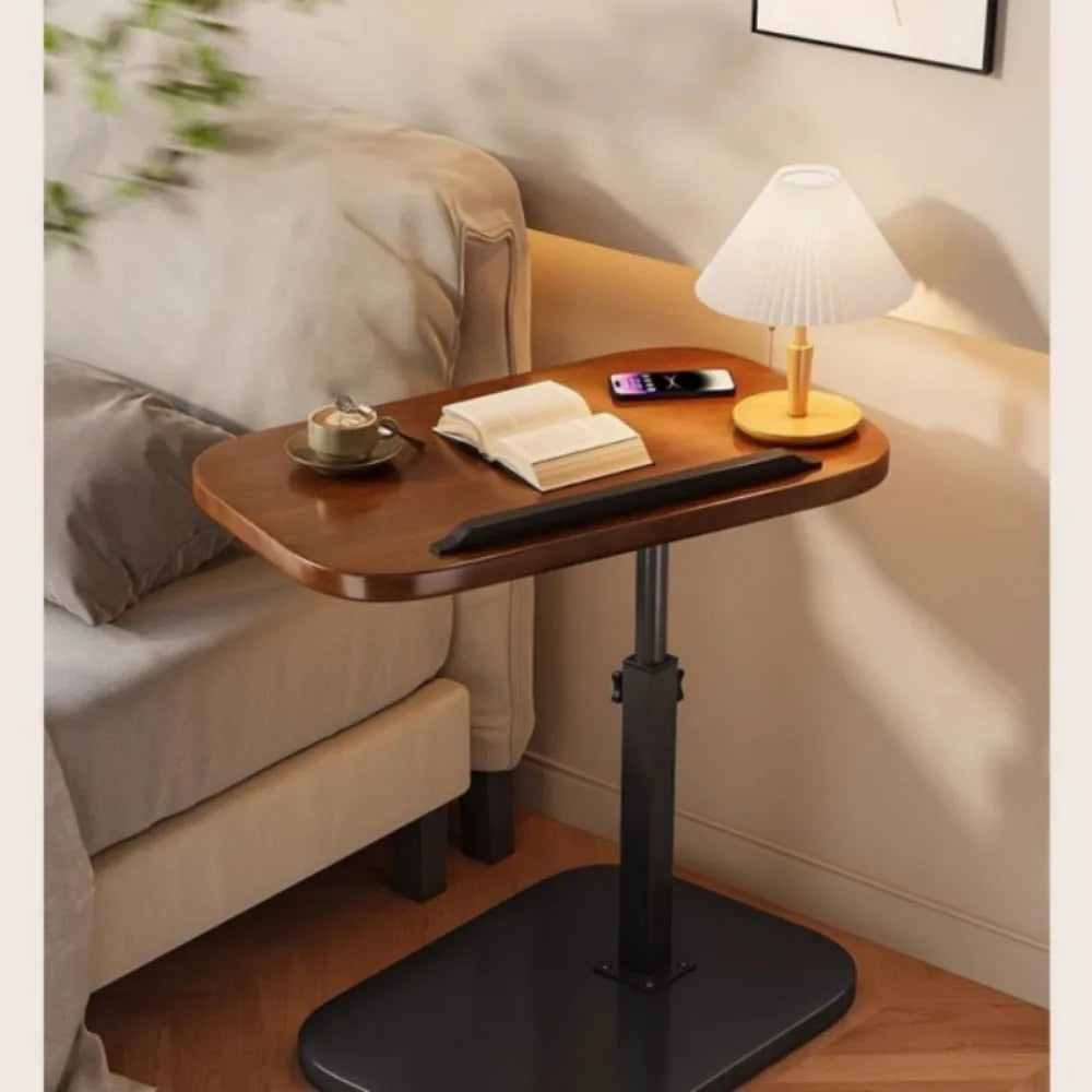 C-Shaped Adjustable Sofa Side End Table Coffee Laptop Table Living Room Bedroom