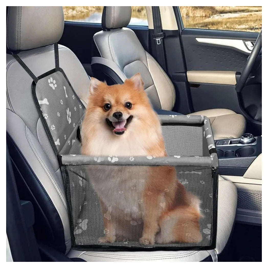 NEW Dog Car Seat For Small Medium Pet, Portable Cat Puppy Rabbit Seat Travel Booster UK