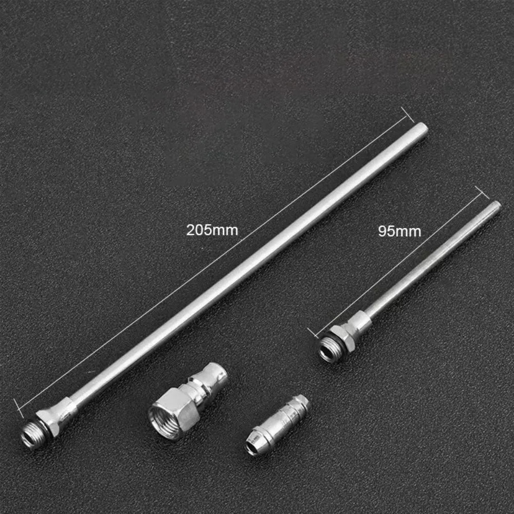 5PC Air Blow Gun Compressed Air Line Duster Nozzle Tools Air Blower Kit
